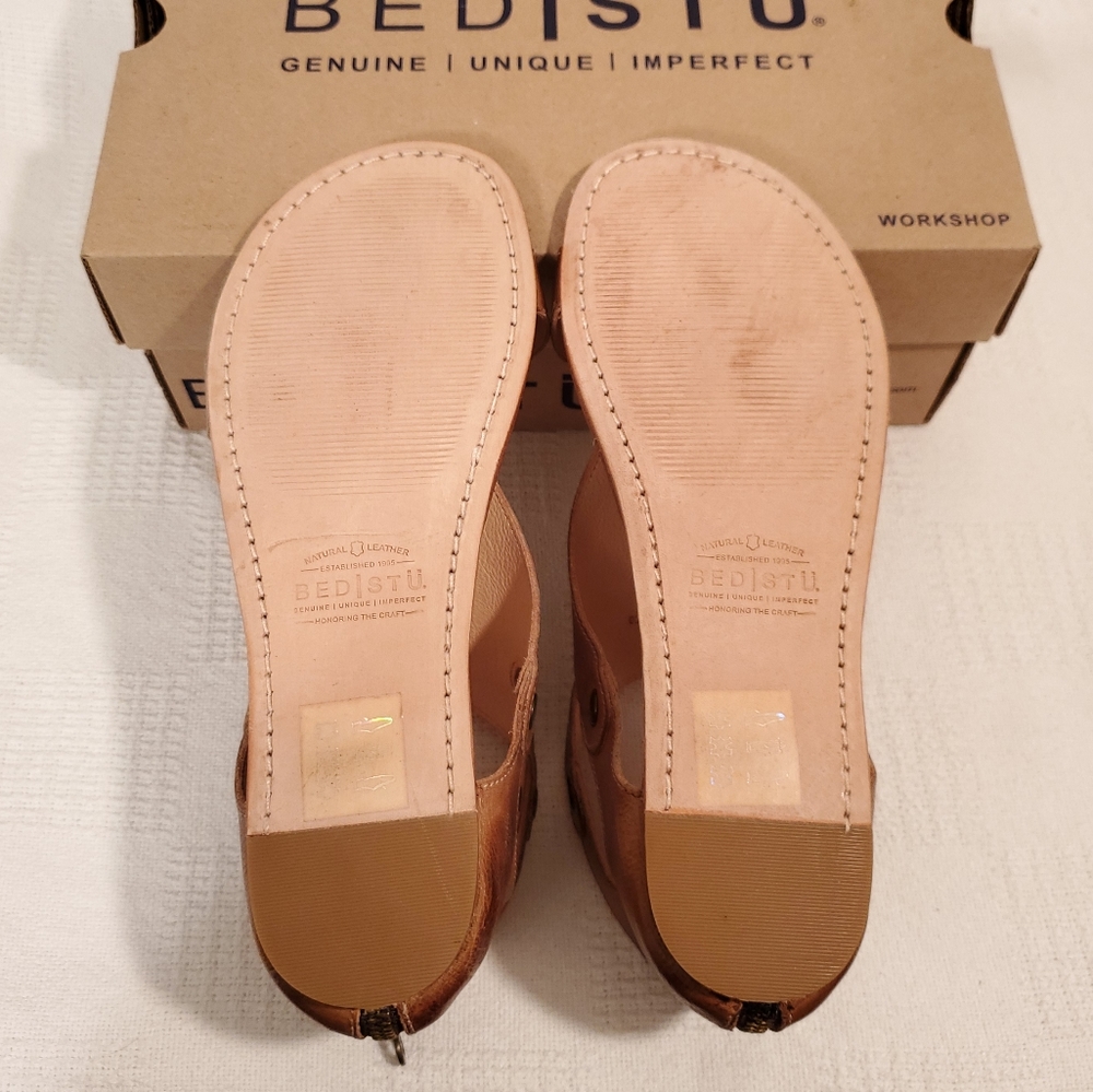 🆕️ BED STU SOTO TAN RUSTIC BOHO SANDALS - Picture 4 of 6